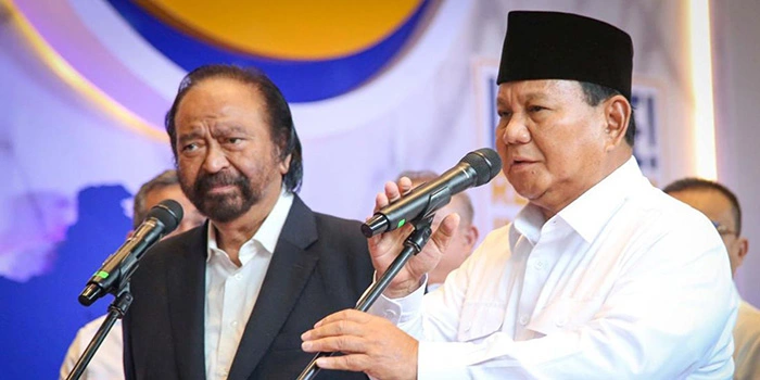 Prabowo Dan Surya Paloh Bertemu Di Markas Partai Nasdem